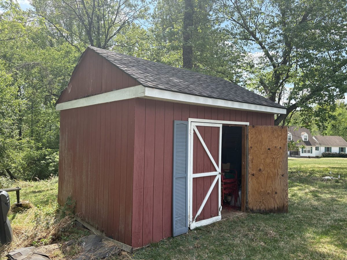 Shed demolition in Barboursville VA — Albemarle Moving